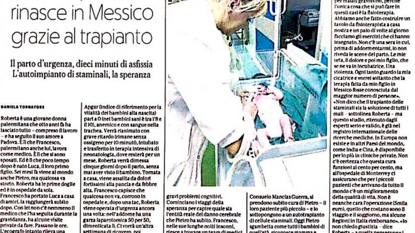 print media baby born